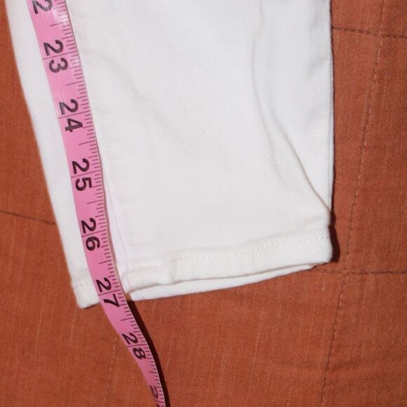 Paige White Verdugo Ankle Skinny Jeans Women Size 26 - Picture 16 of 16
